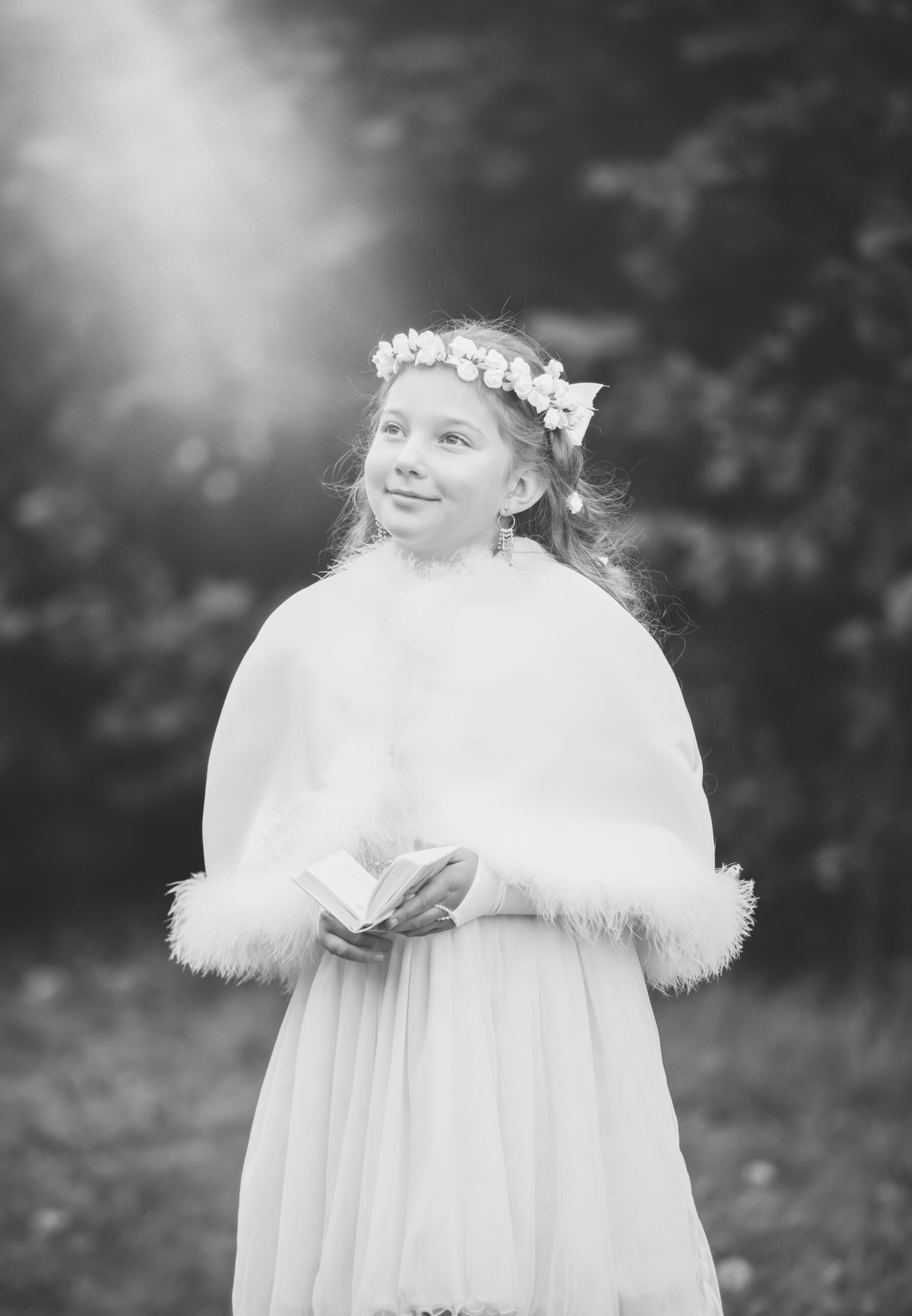 fotografia komunijna Londyn - przykład portretu dziecka